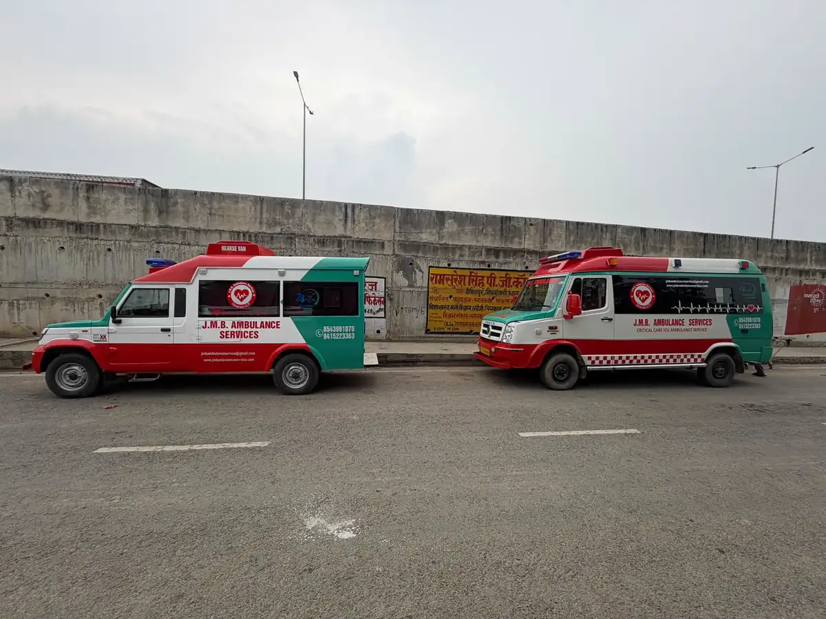 JMB ambulances ready for 24/7 service in Varanasi